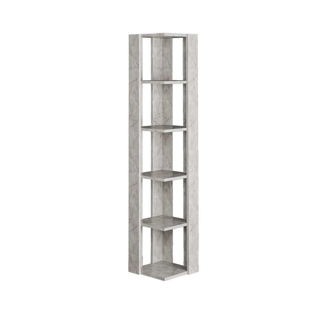 Zento+Modern+Corner+Bookcase+5+Tiers+-+34+x+34+x+161+cm+-+Space-Saving+Design-BF-630 (1) Zento+Modern+Corner+Bookcase+5+Tiers+-+34+x+34+x+161+cm+-+Space-Saving+Design-BF-630 (1)